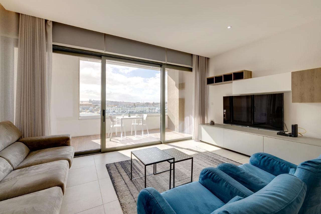 Deluxe Apartment With Valletta And Harbour Views Sliema Eksteriør billede