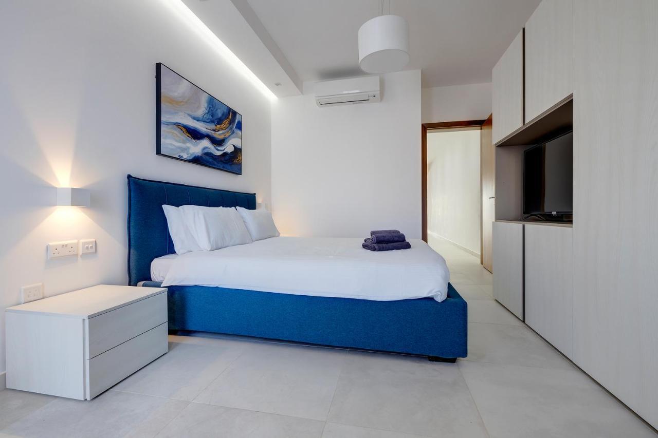 Deluxe Apartment With Valletta And Harbour Views Sliema Eksteriør billede